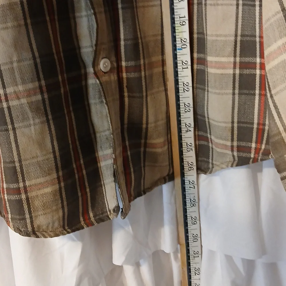 Winter King Vintage Flannel 40s / 50s Large - Picture 9 of 9